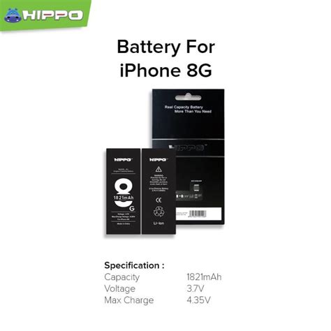 Jual Baterai Hippo Iphone Mah Original Cell Garansi Resmi