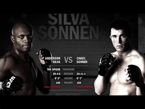 Anderson Silva X Chael Sonnen The Fight Of The Year YouTube