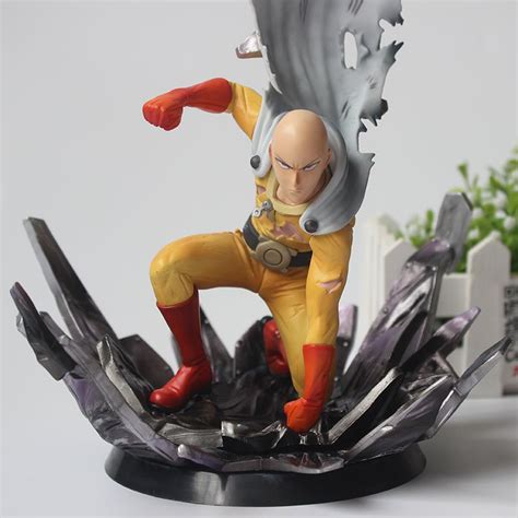 One Punch Man Saitama Action Figure Pvc 25cm Anime One Punch Man Anime One