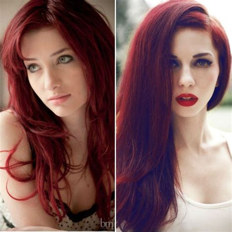 10 Shades of Red, More Choices to Dye Your Hair Red - | Dyed red hair ...