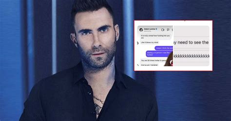 Adam Levine S S Xting Leaked Online Truly Unreal How F Cking Hot Wants To Name His 3rd
