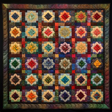 Granny Square Quilt Background Free Stock Photo - Public Domain Pictures