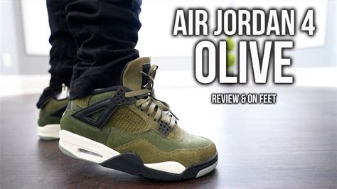 Air Jordan 4 SE Craft OLIVE Review On Feet I M SURPRISED THESE ARE