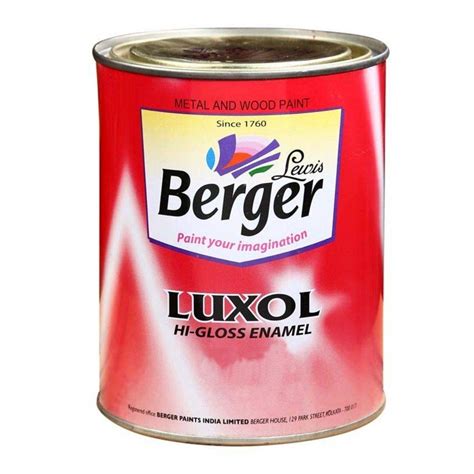 Berger Paints Luxol Hi Gloss Enamel Paint Royel Lvary 1ltr