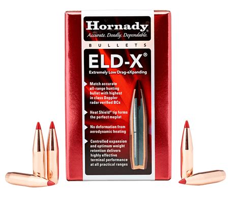 Hornady Mm Gn Eld X Pack Projectiles Holts Gun Shop