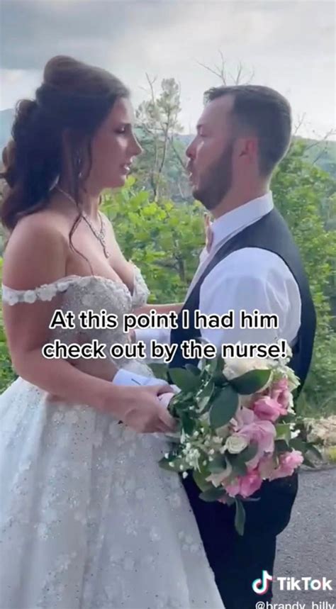 Bride films groom’s near ‘fatal’ freak-out after his drink was spiked