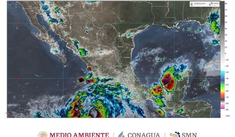 Se mantiene el pronóstico de lluvias intensas en Guerrero Michoacán y