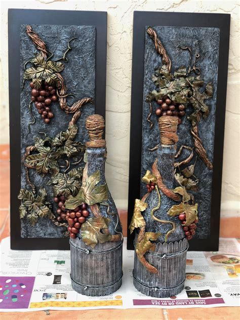 Pin by elenh on μεταλλικές ιδεες in 2024 | Bottle art, Glass bottle ...