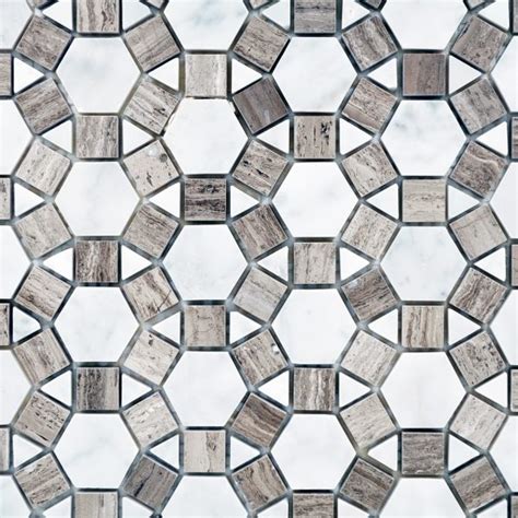 Sunflower Carrara Wood Vein Grey Bella Casa Tile Collection