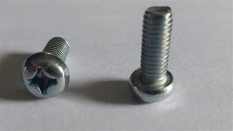 Mild Steel MS Pan Round Head Screw For Fitting At Rs 4 Piece In