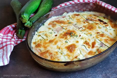 PARMIGIANA BIANCA DI ZUCCHINE Tutto A Crudo Senza Besciamella