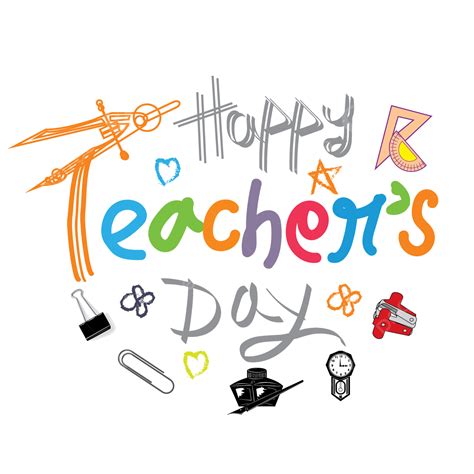 Concept Of Happy Teachers Day Vector Illustration Vector Teacher S