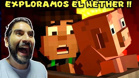 Nos Vamos Al Nether Minecraft Story Mode Cap Tulo Con Pepe El