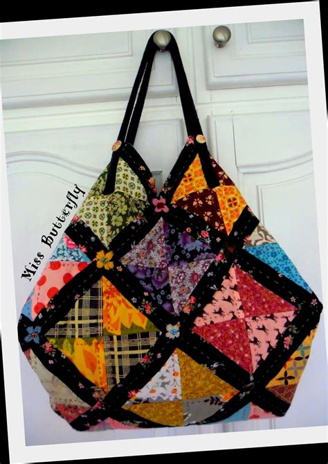 SAC SABLIERS Les Projets De Miss Butterfly Fancy Bags Patchwork