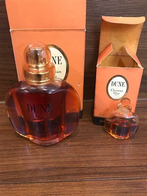 Christian Dior Dune Eau De Toilette 50ml 5ml Mini Vintage Etsy