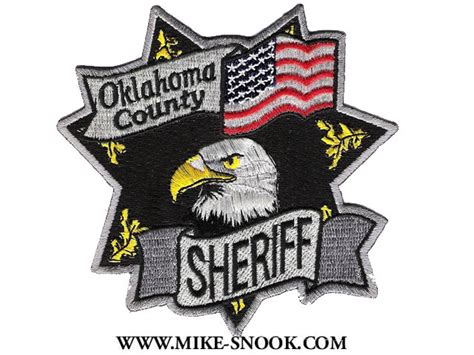 Mike Snooks Police Patch Collection State Of Oklahoma