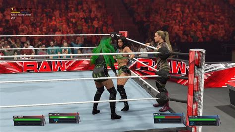 Wwe 2k23 Raw Toxic Attraction Vs Shotzi And Natalya Youtube