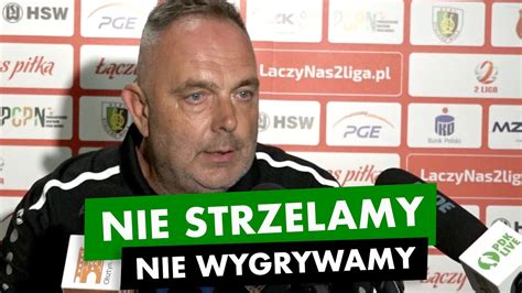 Ireneusz Pietrzykowski Po Meczu Stal Stalowa Wola Stomil Olsztyn