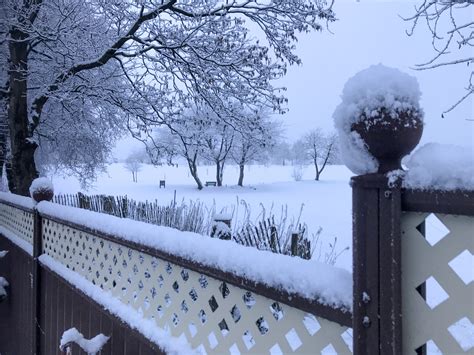 Preparing for Snow: 5 Things to do Now - ColourFence Limited