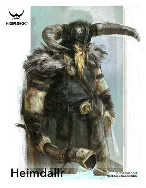 Heimdall Norse Myth Mitologia Nórdica Deusa Nórdica E Deuses Vikings