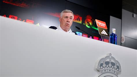 Carlo Ancelotti Wet On The Eternal Comparison With Pep Guardiola