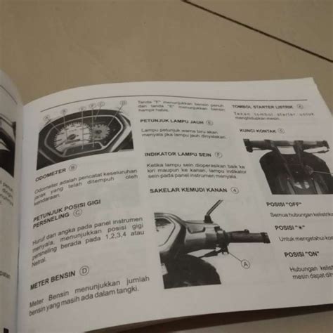 Jual Fs Buku Pedoman Pemilik Manual Book Suzuki New Shogun Fd Di