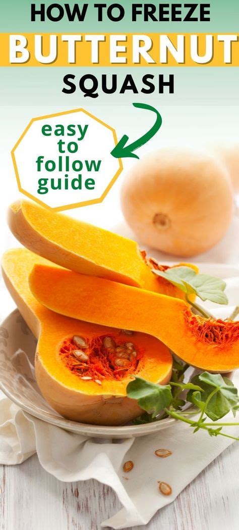 Frozen Butternut Squash Recipe, Freezing Butternut Squash, Freezing ...