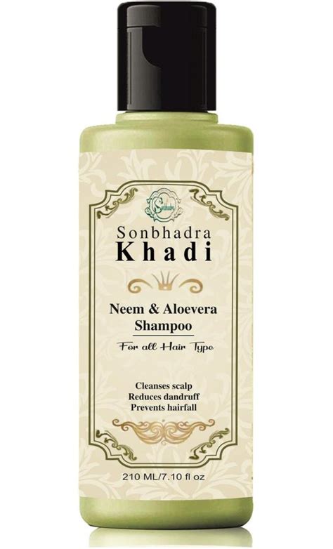 Khadi Neem And Aloevera Shampoo Ml Shampoo Herbal Shampoo