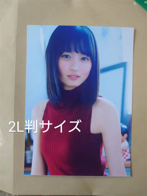 【未使用】レア セクシー ショット 乃木坂46 遠藤さくら 生写真 2l判サイズ 可愛い 笑み タイトニット姿 ノースリーブ 綺麗な スタイル