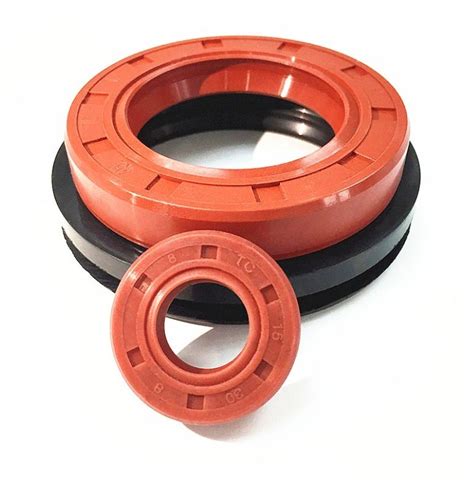 Fkm Acm Nbr Red Brown Color Excavator Hydraulic Seals Motor Oil Seals