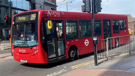 ADL Enviro200 Arriva London ENX15 LJ12 BYA Route 289 YouTube