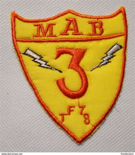Ecussons Tissu Ecussonpatch Usmc Vietnam 3rd Marine Amphibious