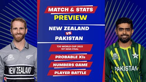 New Zealand Vs Pakistan T20 World Cup 2022 Semi Finals 1 Match