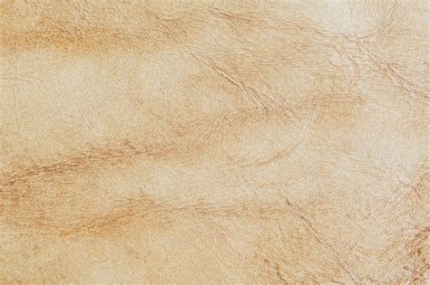 Free Photo Light Brown Leather Textured Background