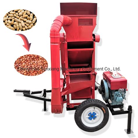 Kg Capacity Peanut Shelling Machine Groundnut Sheller Skin Peeling