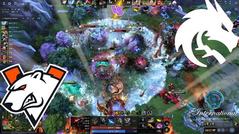 Dota Ti Virtus Pro Vs Team Spirit Rd Game Ub Youtube