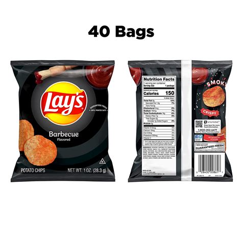 Lays Barbecue Flavored Potato Chips