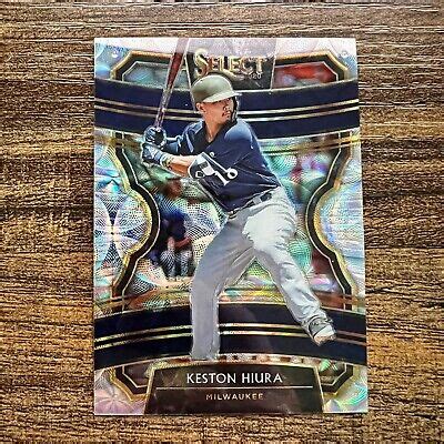 2020 Panini Select Keston Hiura Scope Prizm 99 Milwaukee Brewers EBay