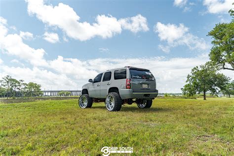 Lifted Gmc Yukon Denali Wheels Tuff T2a Chrome 26x14 Rims 50 A Photo