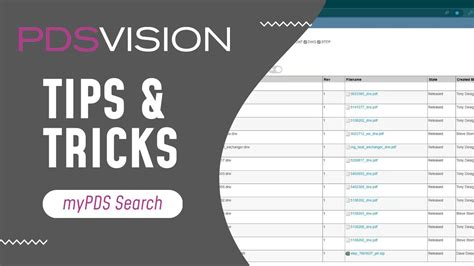 Pdsvision Tips Tricks Mypds Search Youtube