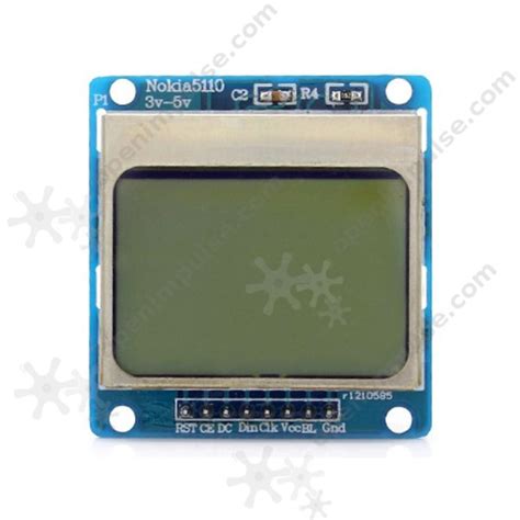 Nokia 5110 LCD Module | Open ImpulseOpen Impulse