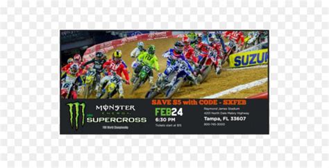 AMA Monster Energy Supercross Tickets | 16th February | AT&T Stadium in ...