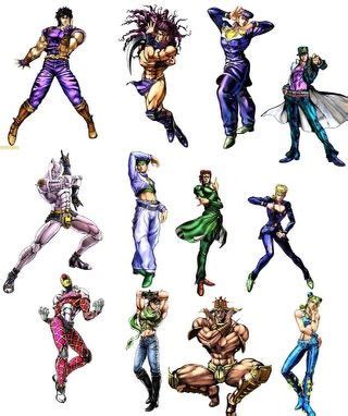 Jojo Stands Jojo S Bizarre Adventure Anime Pic Pose Cool Poses