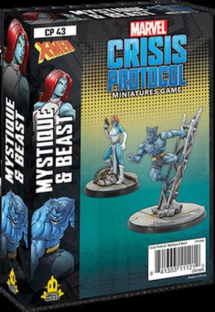 Marvel Crisis Protocol Beast Mystique Atomic Mass Games Atomic