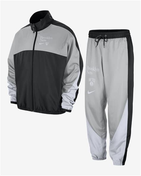 Brooklyn Nets Starting Courtside Men S Nike Nba Graphic Tracksuit