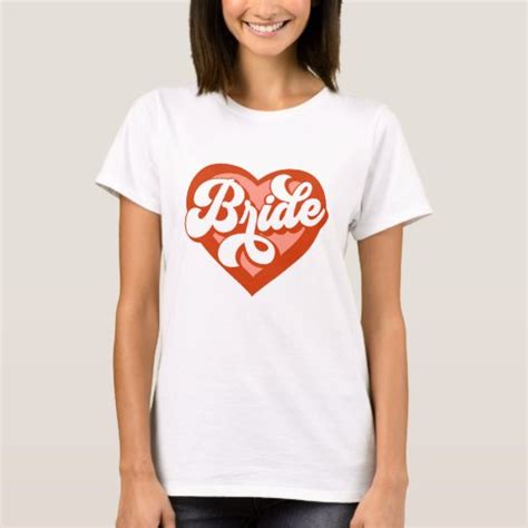 Bride Tribe T Shirt Bachelorette Retro Bride Tee Zazzle