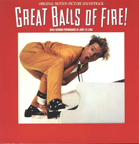 Great Balls Of Fire Original Motion Picture Soundtrack Lp 12 Vinyl