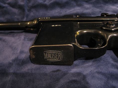 Mauser Westinger Schnellfeuer Model M712 Pistol Refc2b