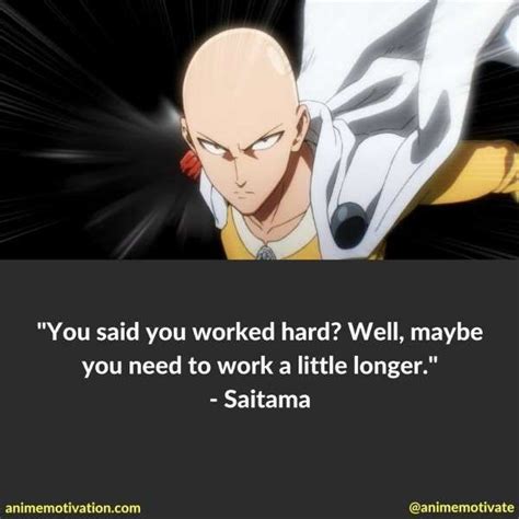 30 Inspirational Anime Quotes That Will Get Your Brain Ticking One Punch Man Anime Anime