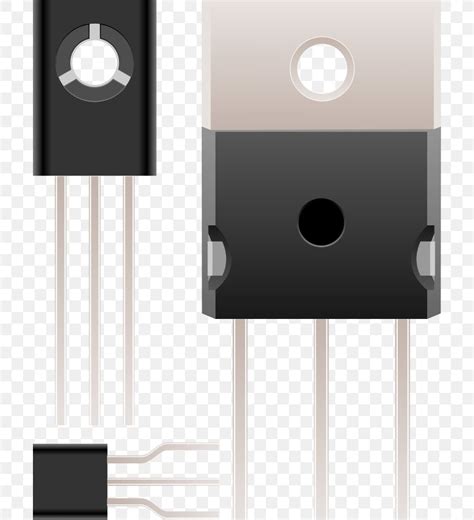 Transistor Electronic Component Electronic Circuit Clip Art Png